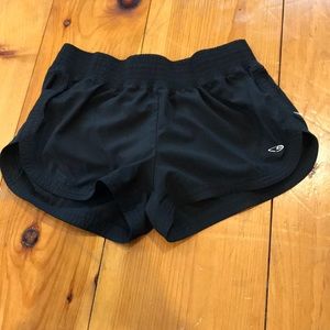 Champion black running shorts